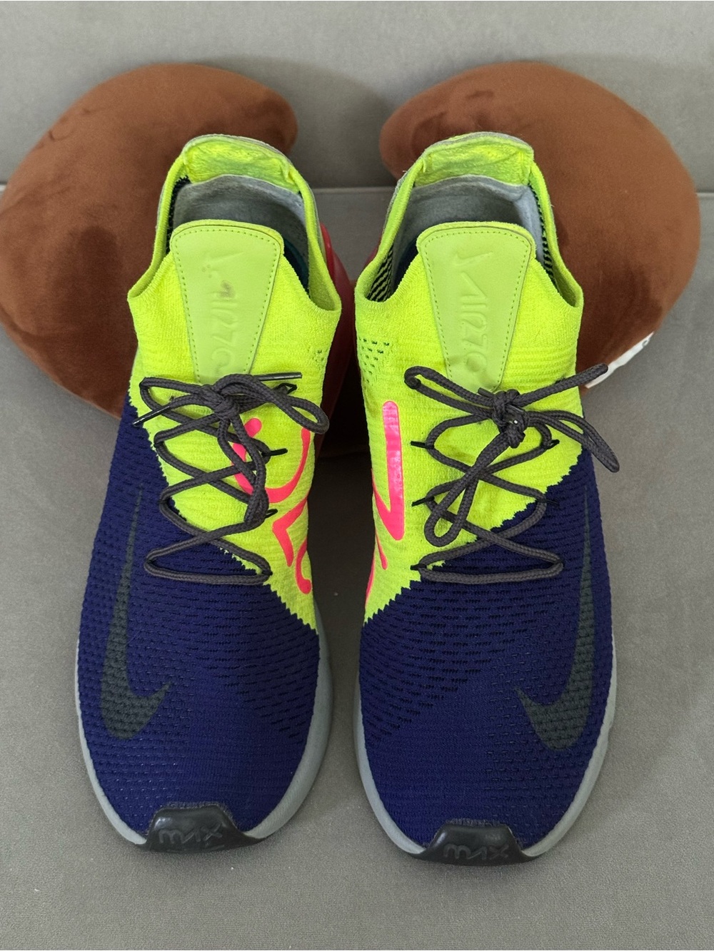 Nike Men’s Athletic Shoes - Neon Yellow, Navy, Pink